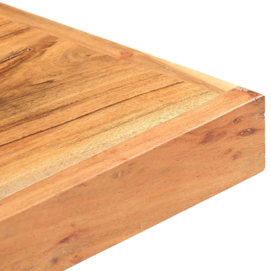 Meuble TV 160x40x50 cm Bois d'acacia solide - 4