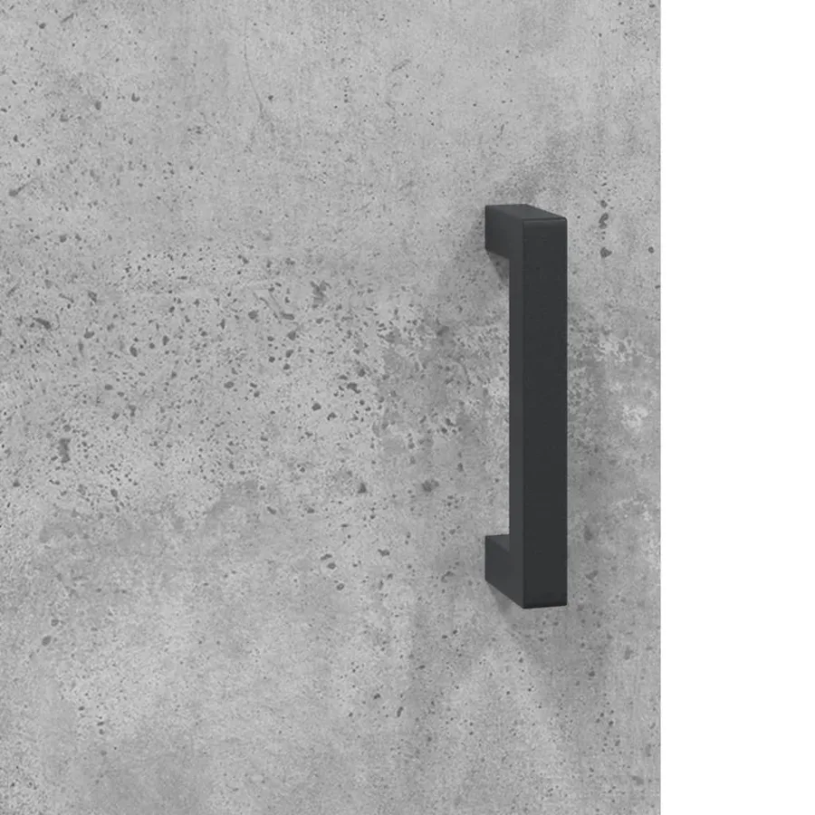 Armoire murale gris béton 69,5x34x90 cm - 10