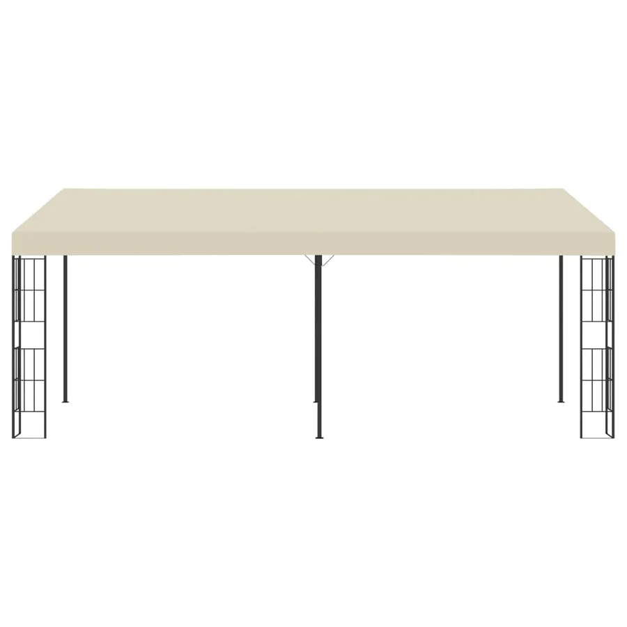 Belvédère mural 3x6 m Crème Tissu - 2