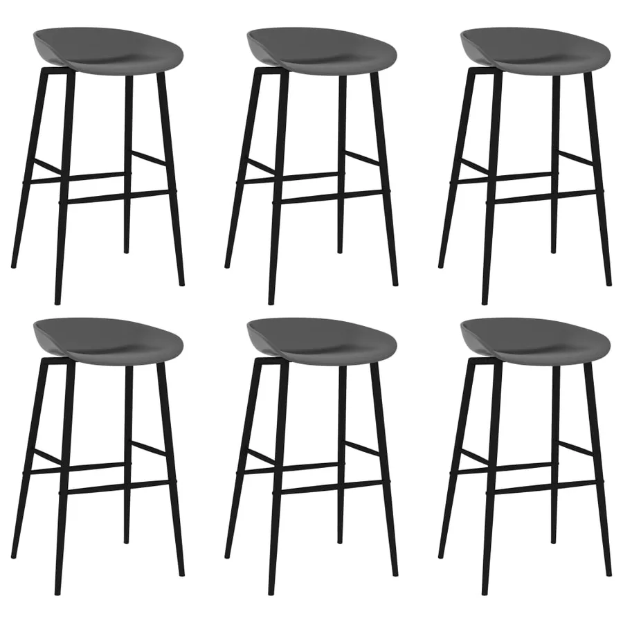 Ensemble de bar 7 pcs Noir et gris - 6