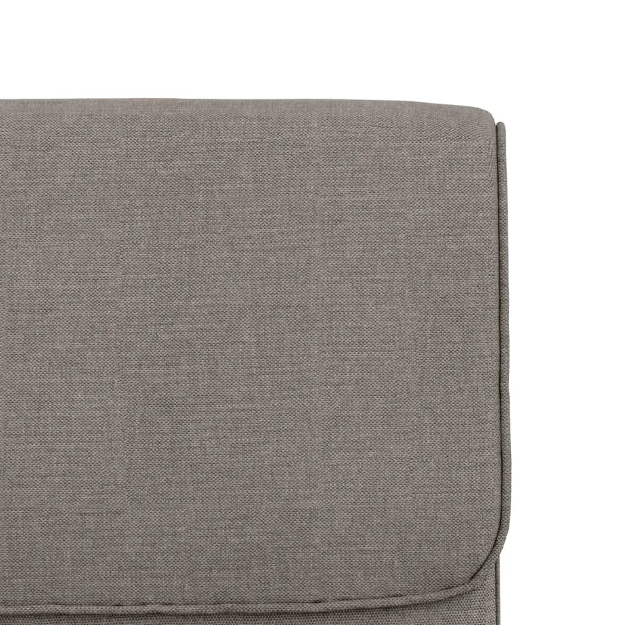 Chaise longue Taupe 55x64x80 cm Tissu - 6