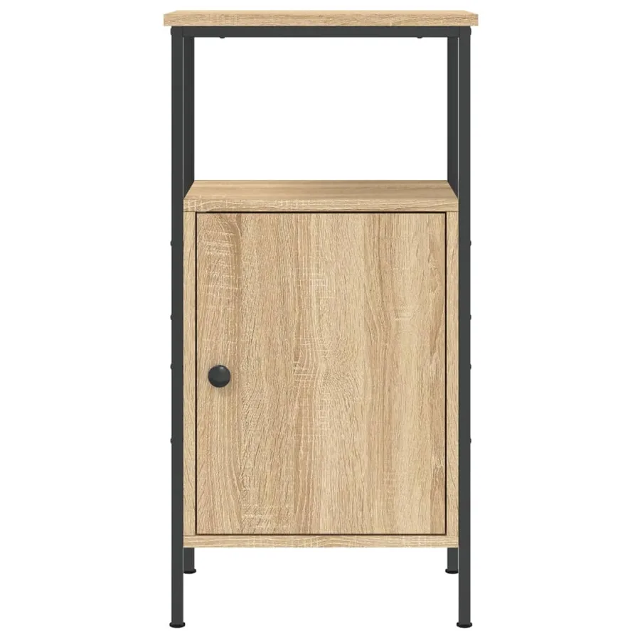Table de chevet chêne sonoma 41x31x80 cm bois d'ingénierie - 3
