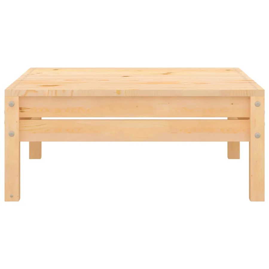 Salon de jardin 4 pcs bois massif de pin - 10