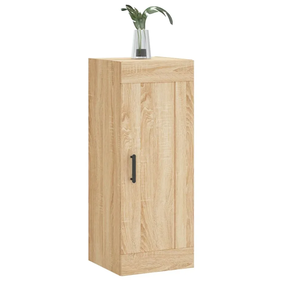 Armoire murale chêne sonoma 34,5x34x90 cm bois d'ingénierie - 4