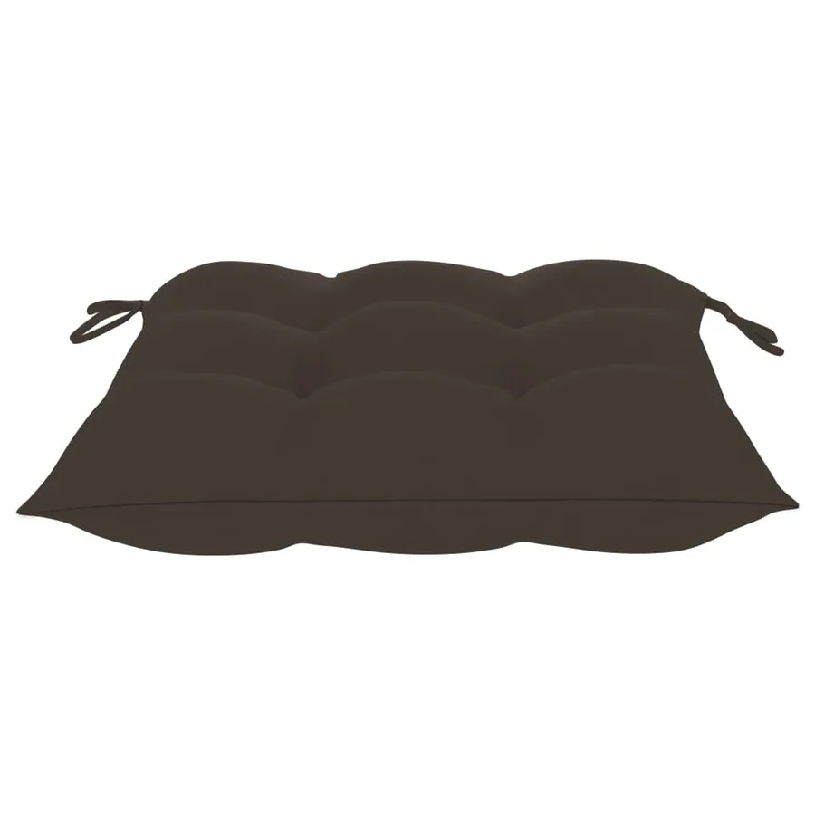 Ensemble à manger d'extérieur pliable 5pcs avec coussins Bambou - 10