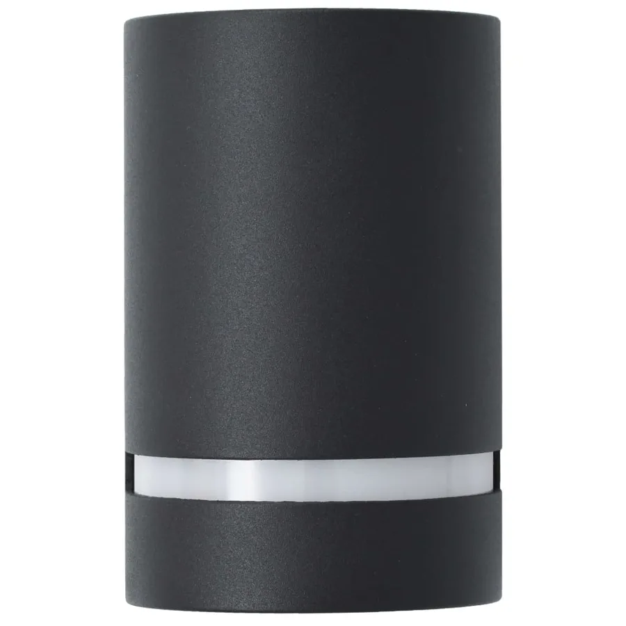 Appliques murales d'extérieur 2 pcs 35 W Noir Demi-rond - 5