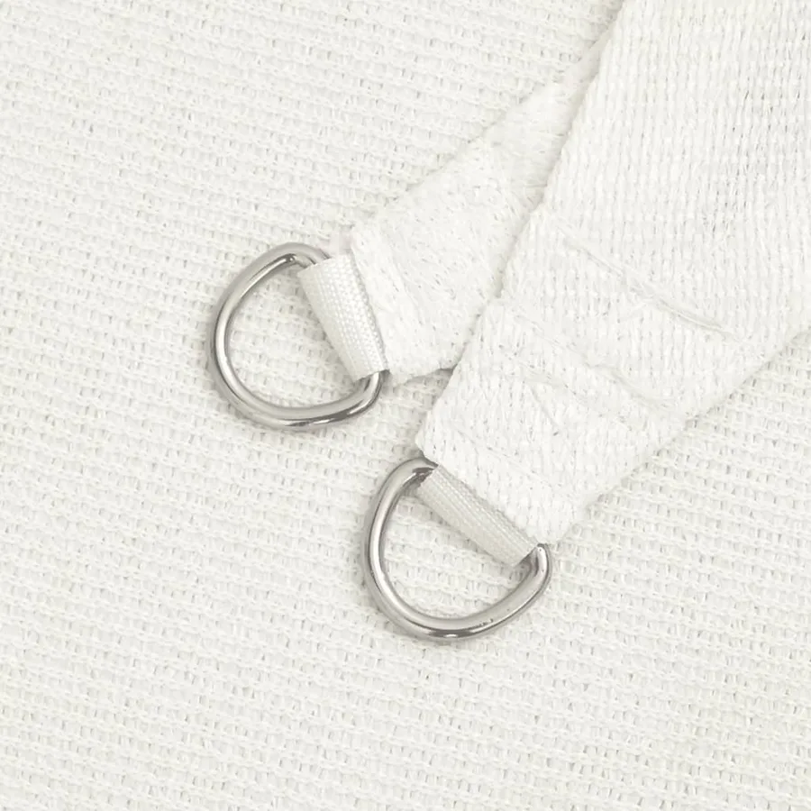 Voile d'ombrage 160 g/m² Blanc 3,5x5 m PEHD - 5