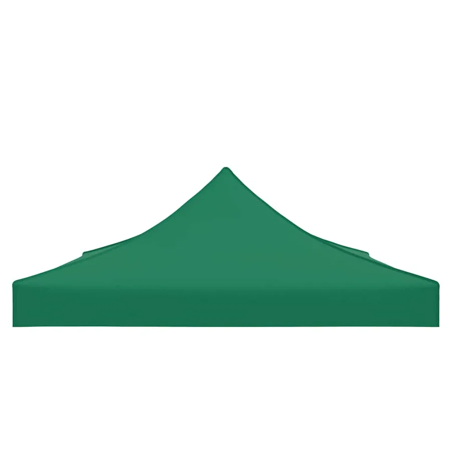 Toit de tente de réception 4x3 m Vert 270 g/m² - 5