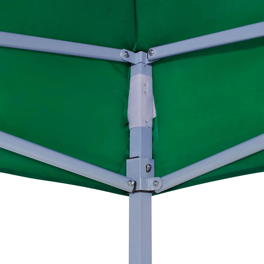 Toit de tente de réception 4x3 m Vert 270 g/m² - 6