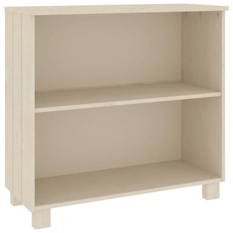 Buffet HAMAR Marron miel 85x35x80 cm Bois massif de pin - 2