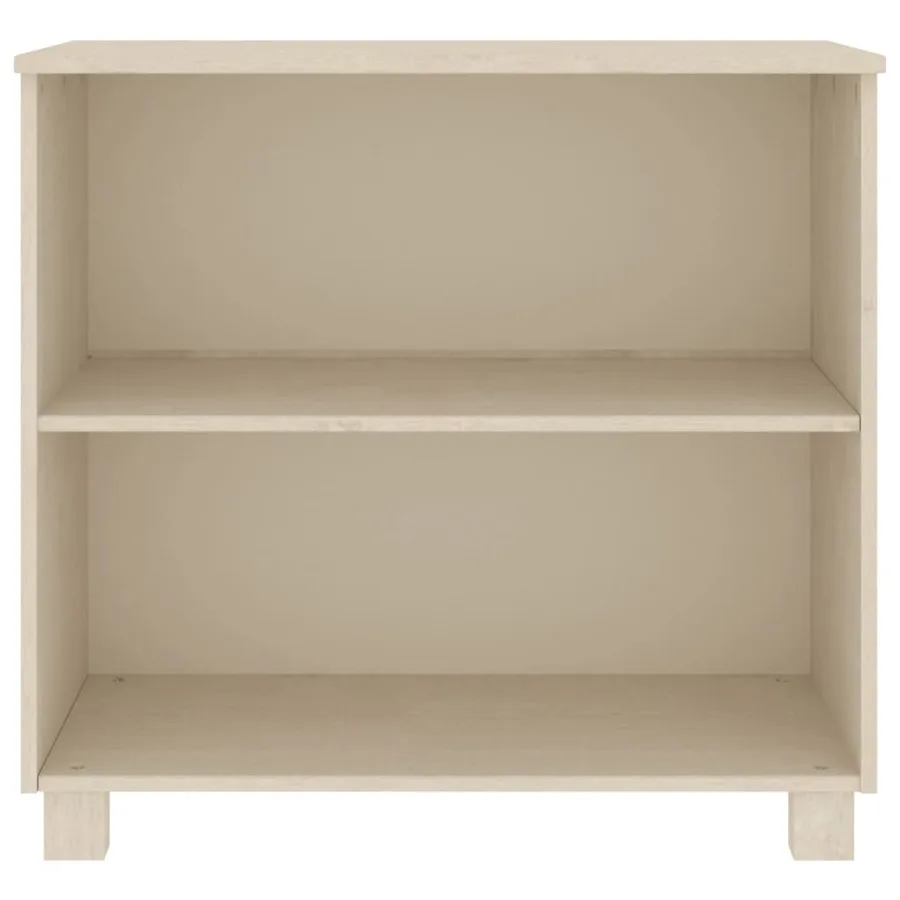 Buffet HAMAR Marron miel 85x35x80 cm Bois massif de pin - 3