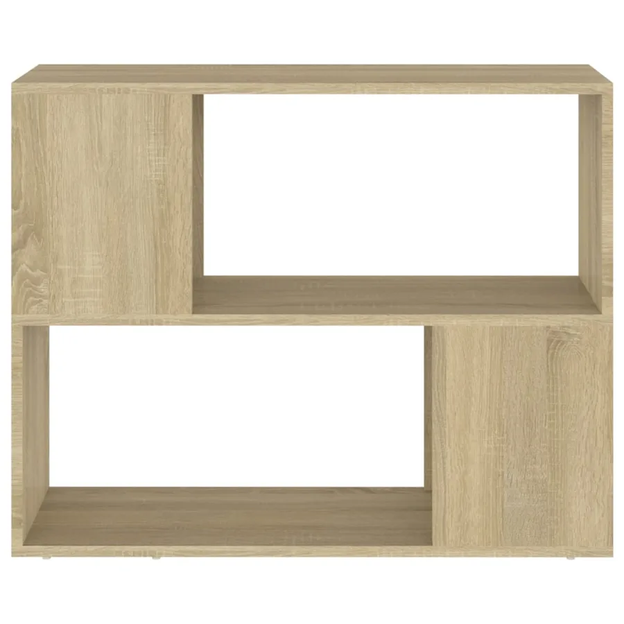 Meuble TV Chêne sonoma 80x24x63 cm Bois d'ingénierie - 5
