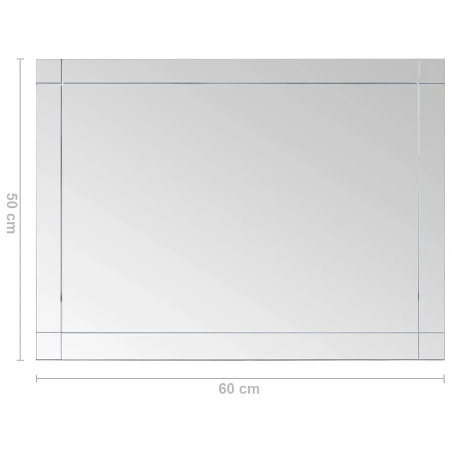Miroir mural 60x50 cm Verre - 6