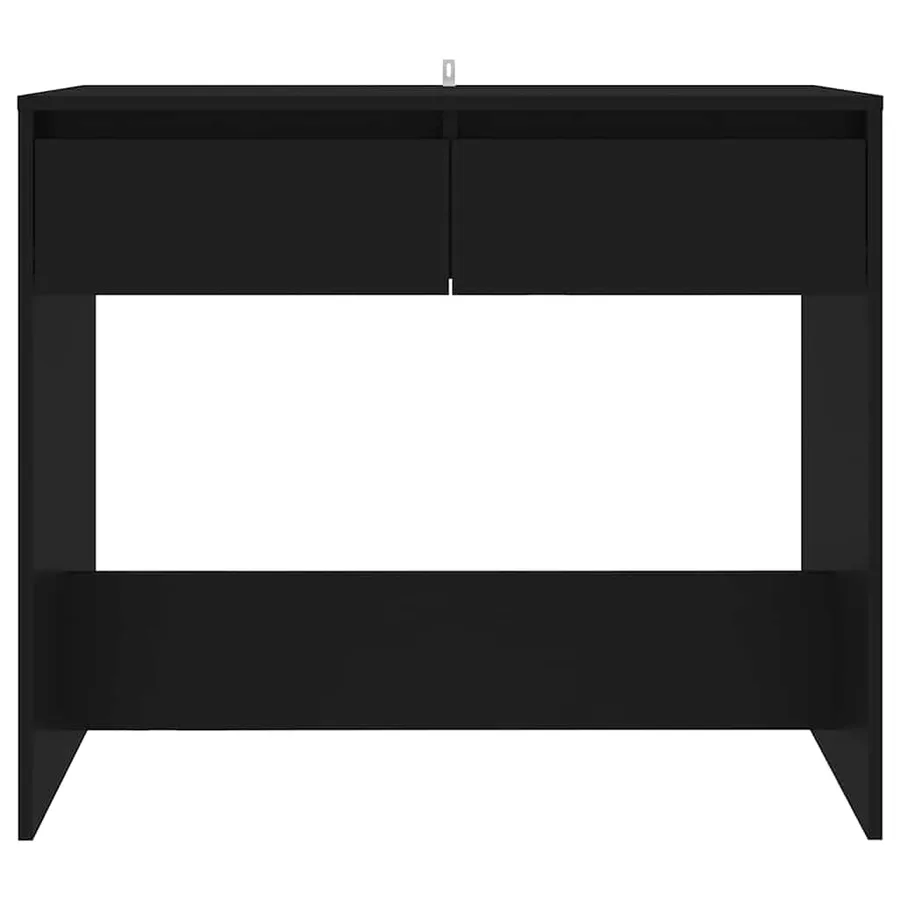 Table console Noir 89x41x76,5 cm Acier - 5