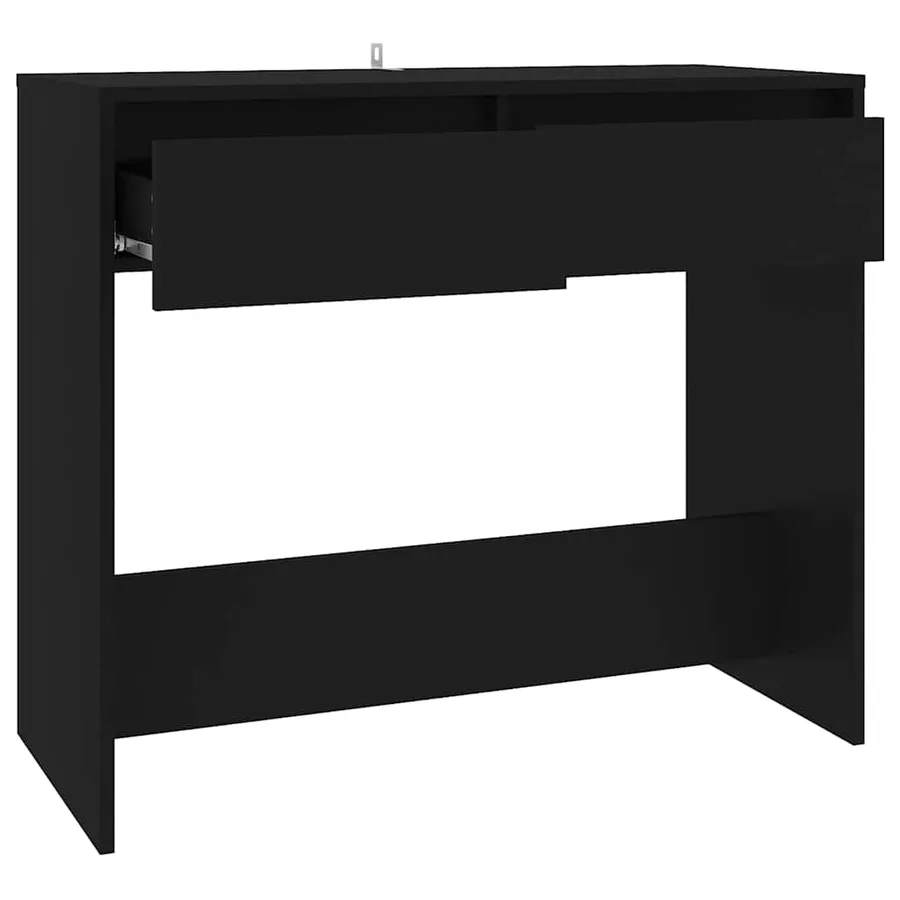 Table console Noir 89x41x76,5 cm Acier - 7