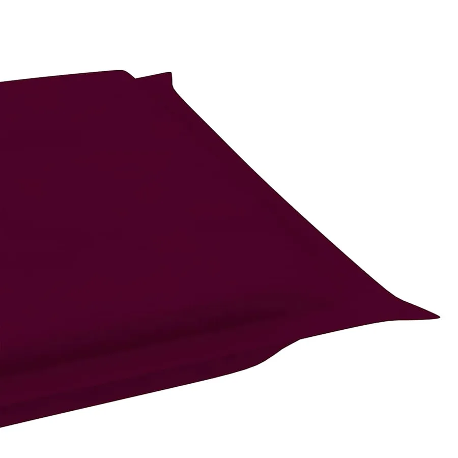 Chaises longues lot de 2 avec table et coussins Acacia solide - 16