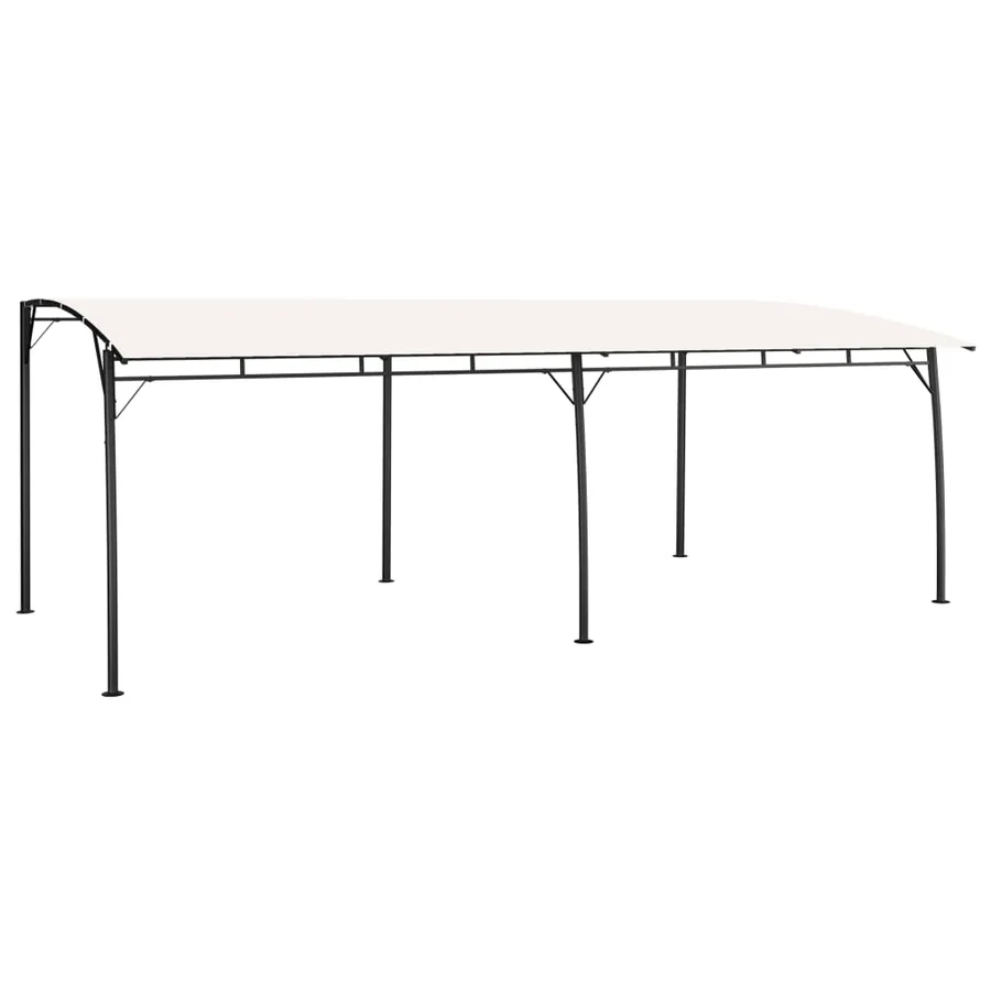 Auvents parasols 6 x 3 x 2,55 m Crème