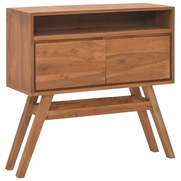 Table console 80x30x80 cm Bois de teck solide