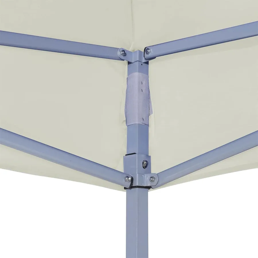 Toit de tente de réception 4x3 m Crème 270 g/m² - 6