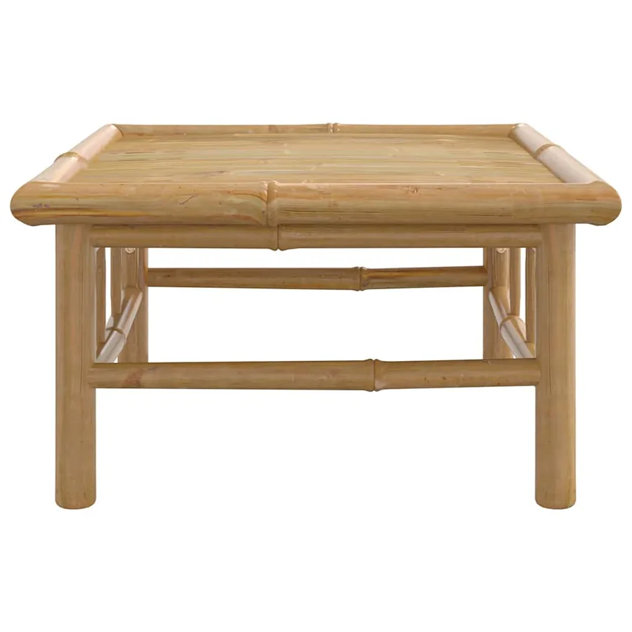 Table de jardin 65x55x30 cm bambou - 3