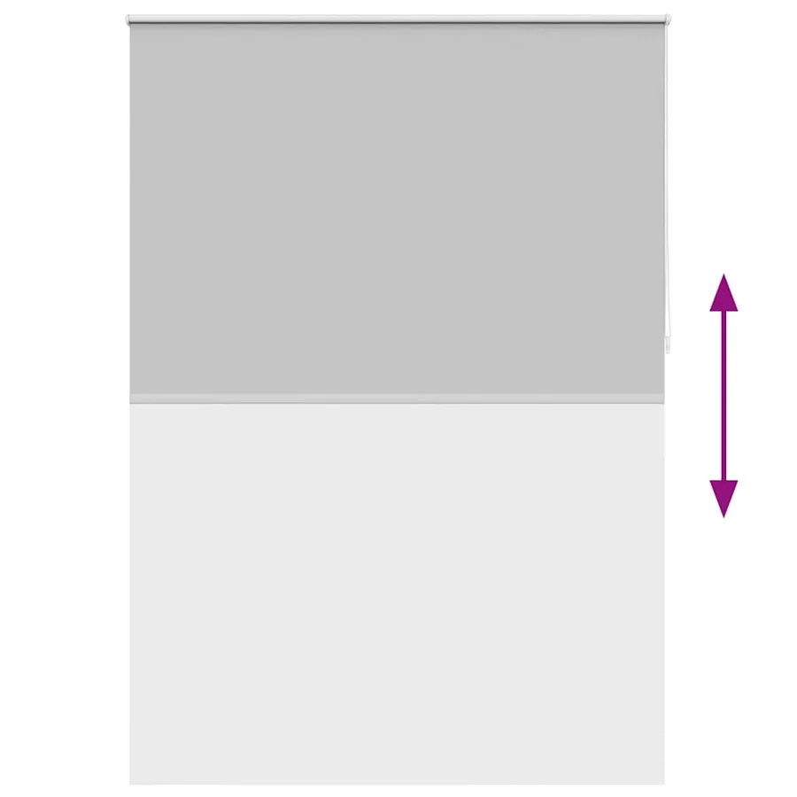 Store enrouleur occultant 144,4 x 230 cm, largeur du tissu 140 cm, gris - 9