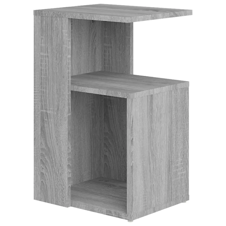 Table d'appoint Sonoma gris 36x30x56 cm Bois d'ingénierie - 2