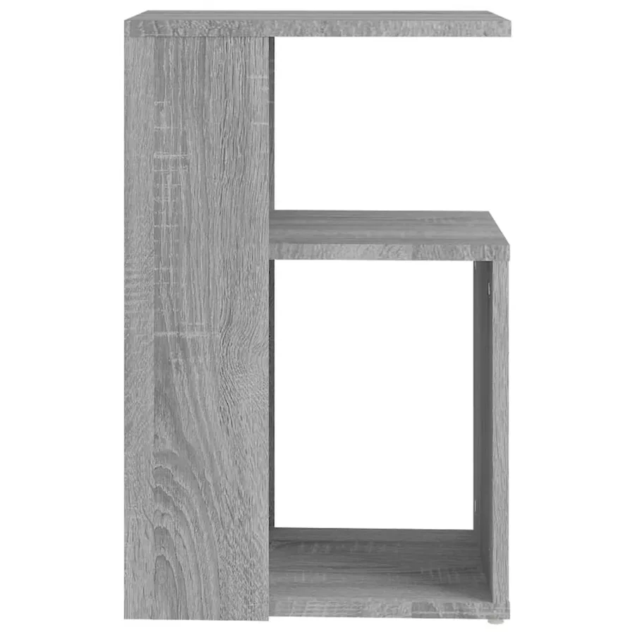 Table d'appoint Sonoma gris 36x30x56 cm Bois d'ingénierie - 3