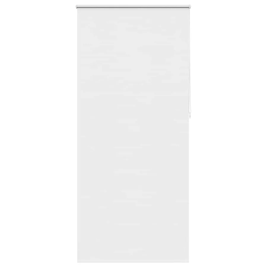 Store enrouleur occultant 84,4 x 230 cm, largeur du tissu 80 cm, blanc - 2