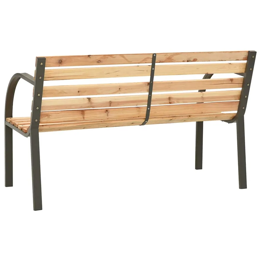 Banc de jardin pour enfants 81 cm bois de pin chinois - 5