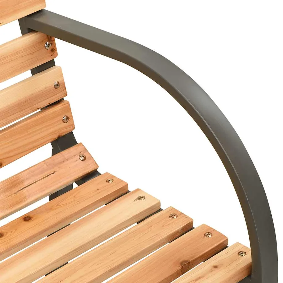 Banc de jardin pour enfants 81 cm bois de pin chinois - 6