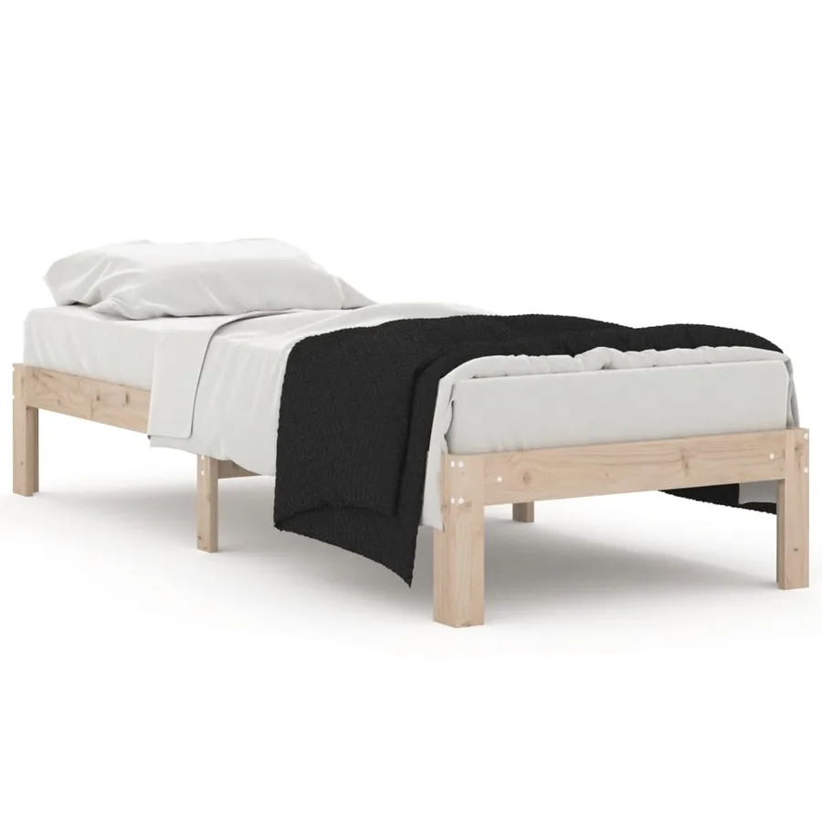 Cadre de lit sans matelas 75x190 cm - 2
