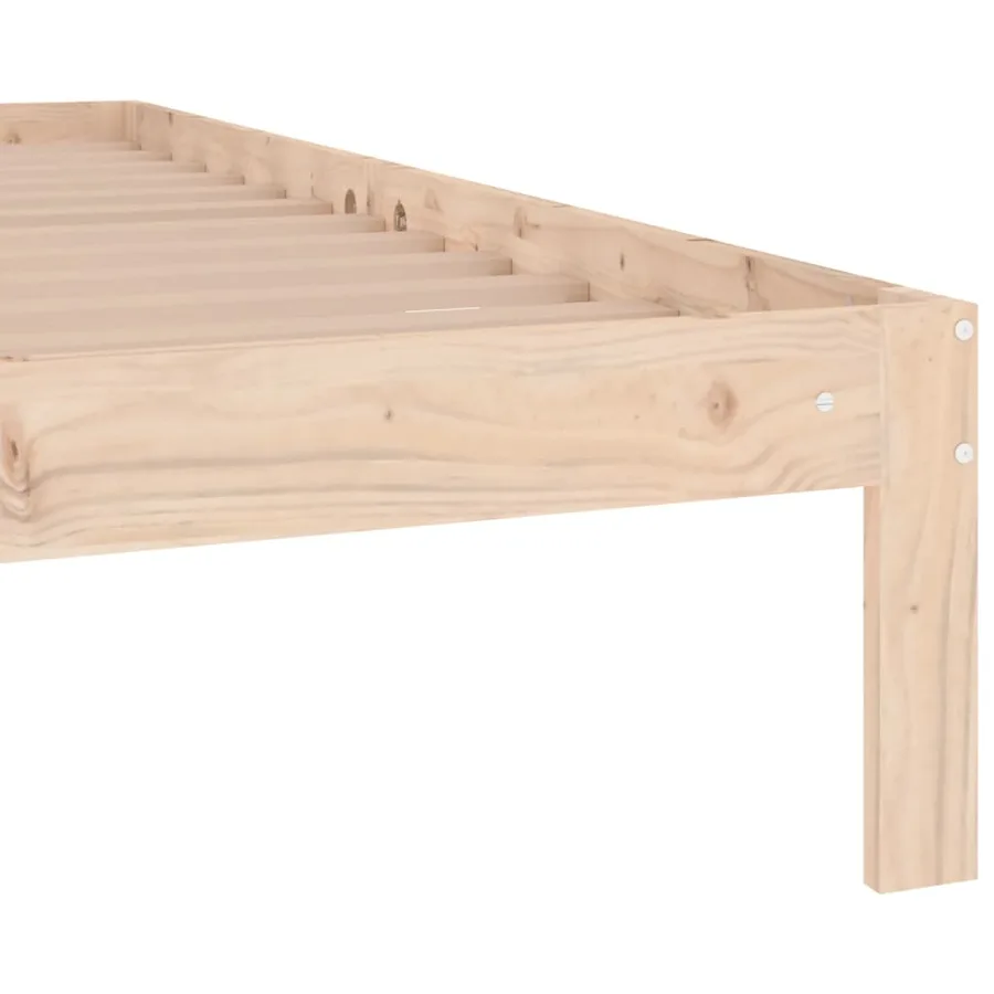 Cadre de lit sans matelas 75x190 cm - 6