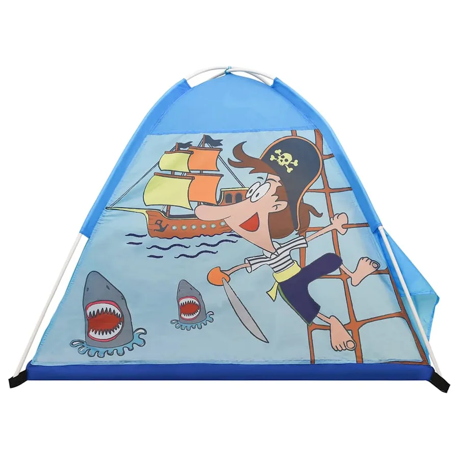 Tente de jeu pour enfants Bleu 120x120x90 cm - 5