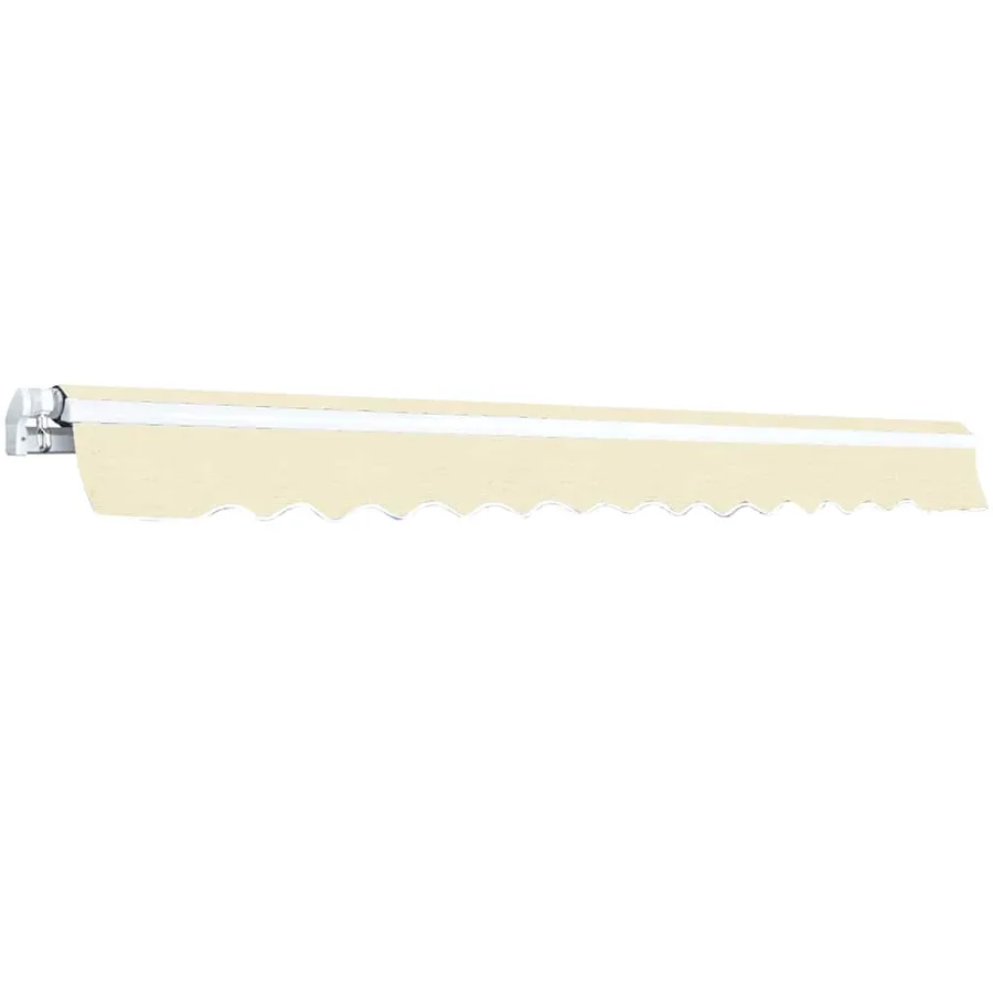 Auvent pliable manuel 400 cm Crème - 3