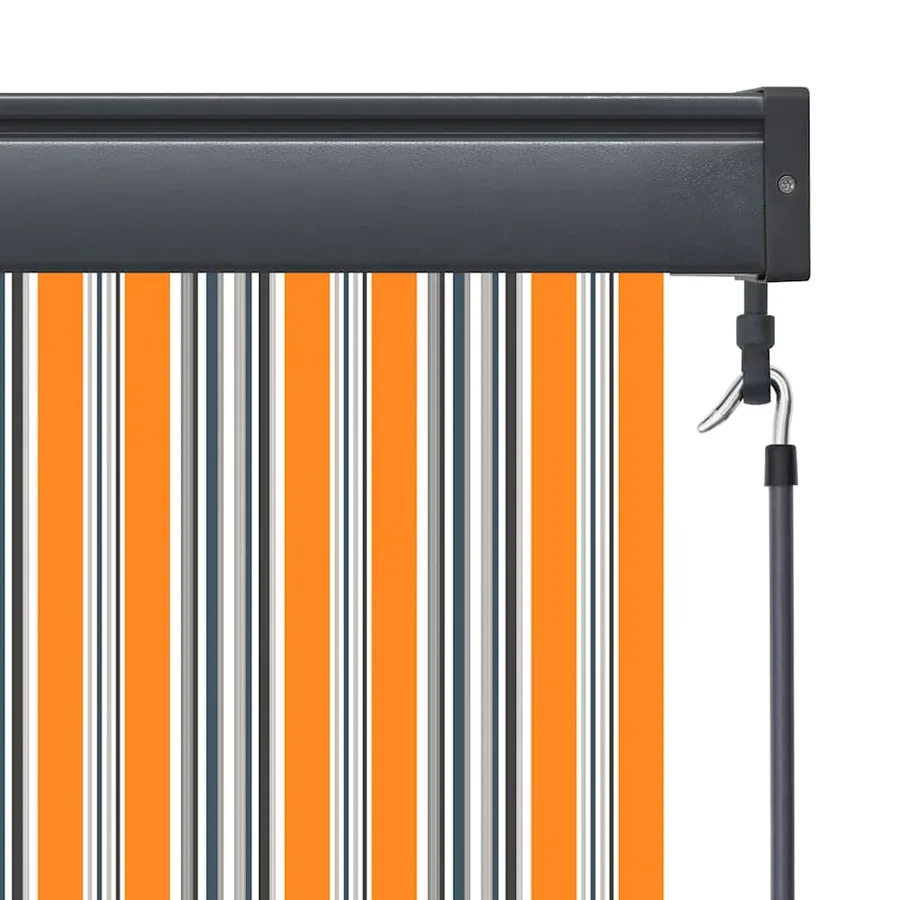 Store roulant d'extérieur 80x250 cm Jaune et bleu - 8