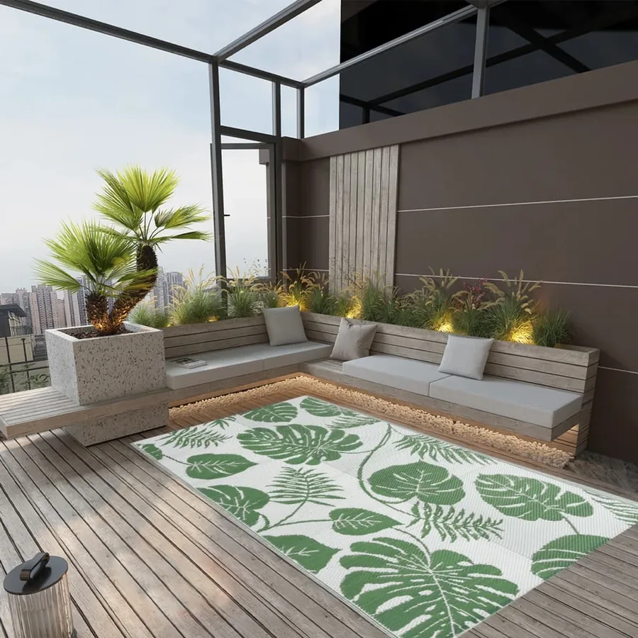 Tapis d'extérieur ARAKIL Vert 120x180 cm PP