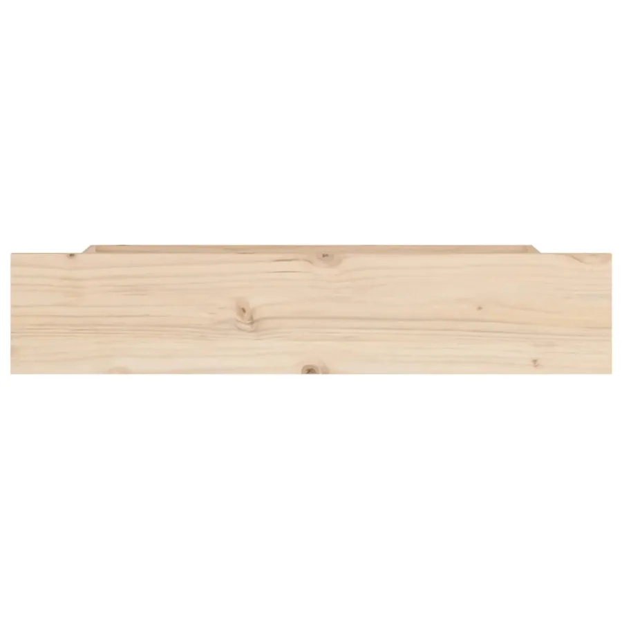 Tiroirs de lit 4 pcs Bois de pin massif - 4