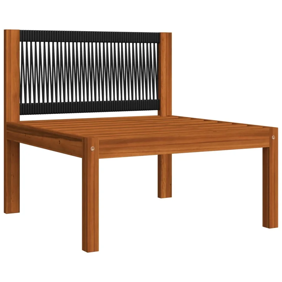Salon de jardin 8 pièces avec coussins Crème 63 x 63 cm - 10