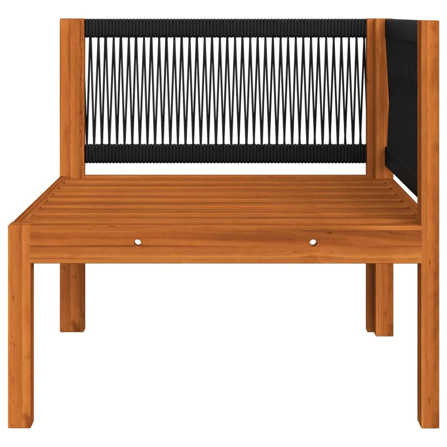 Salon de jardin 8 pièces avec coussins Crème 63 x 63 cm - 6