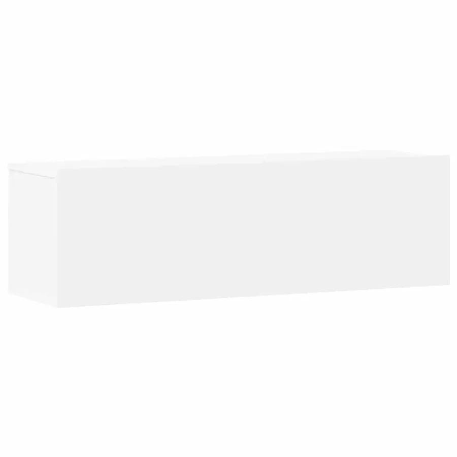 Ensemble de meubles TV 3 pcs Blanc Bois d'ingénierie - 4