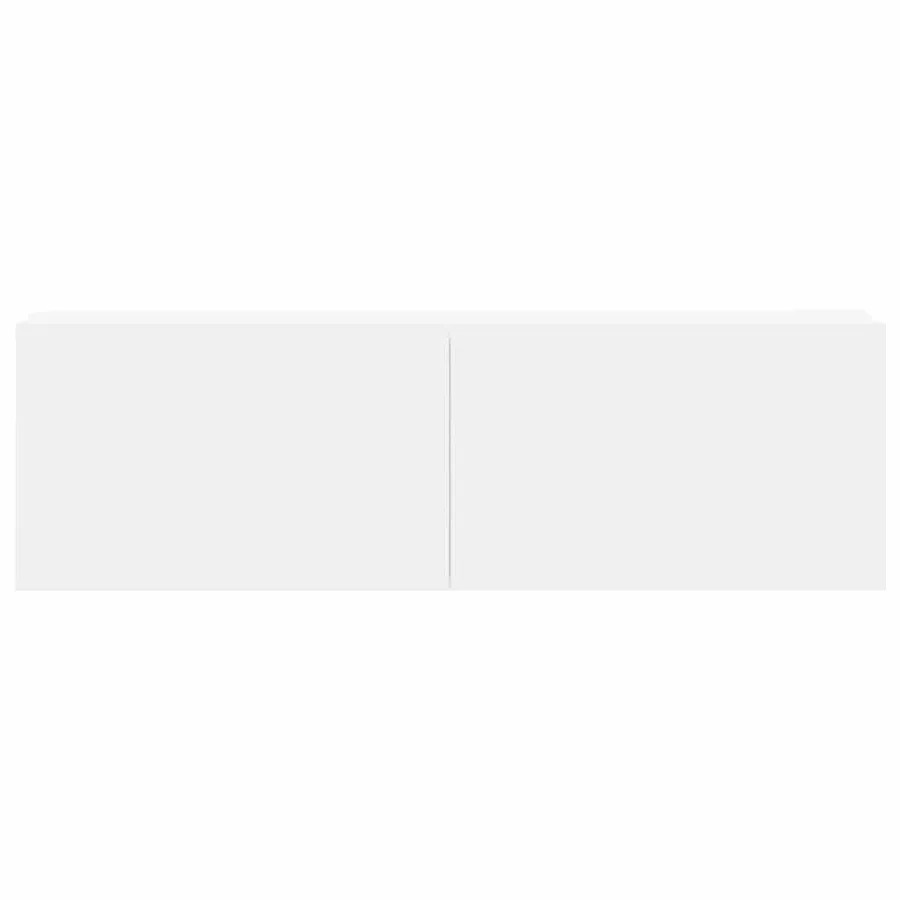 Ensemble de meubles TV 3 pcs Blanc Bois d'ingénierie - 5