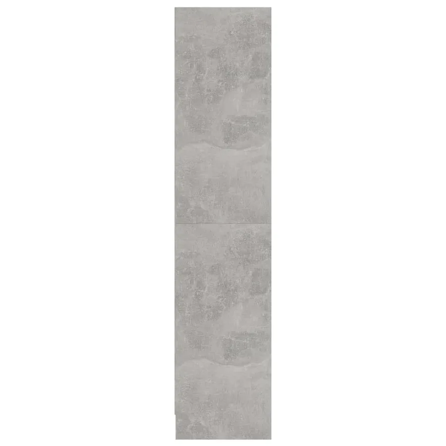 Bibliothèque 3 niveaux Gris béton 60x24x109cm Bois d'ingénierie - 5