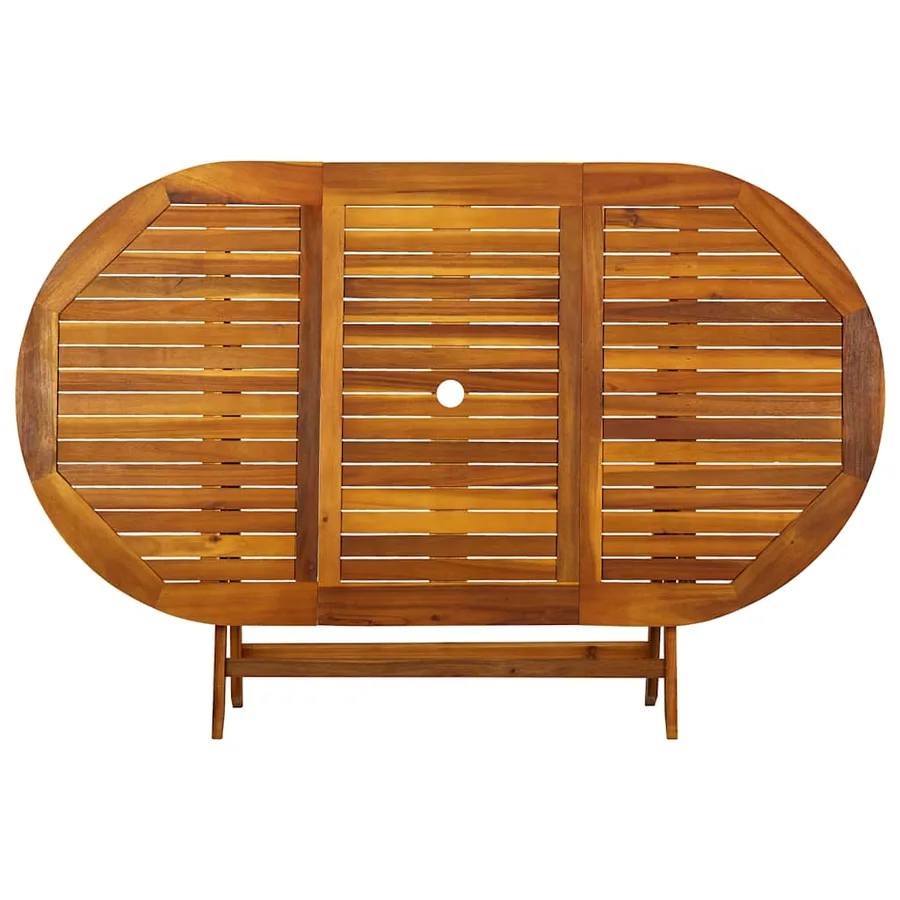 Ensemble à manger d'extérieur 7 pcs Bois d'acacia solide - 10