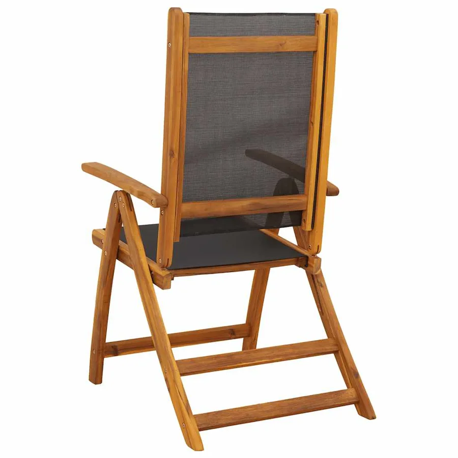 Ensemble à manger d'extérieur 7 pcs Bois d'acacia solide - 5