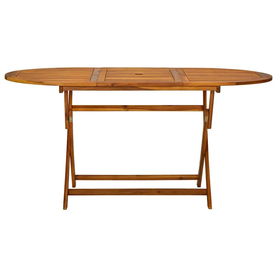Ensemble à manger d'extérieur 7 pcs Bois d'acacia solide - 7