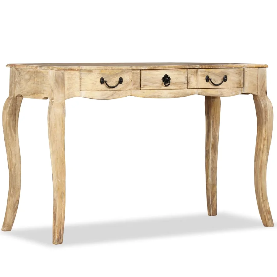 Table console Bois de manguier massif 120 x 50 x 80 cm - 2