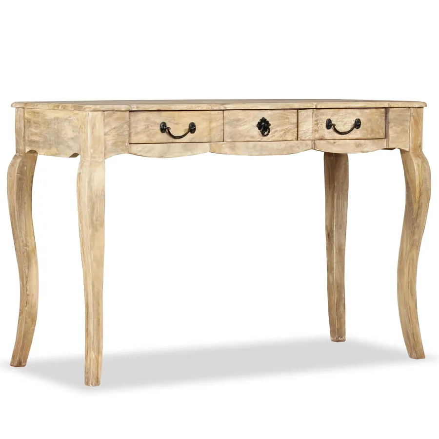 Table console Bois de manguier massif 120 x 50 x 80 cm - 4