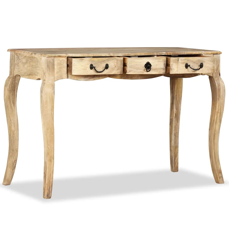 Table console Bois de manguier massif 120 x 50 x 80 cm - 6