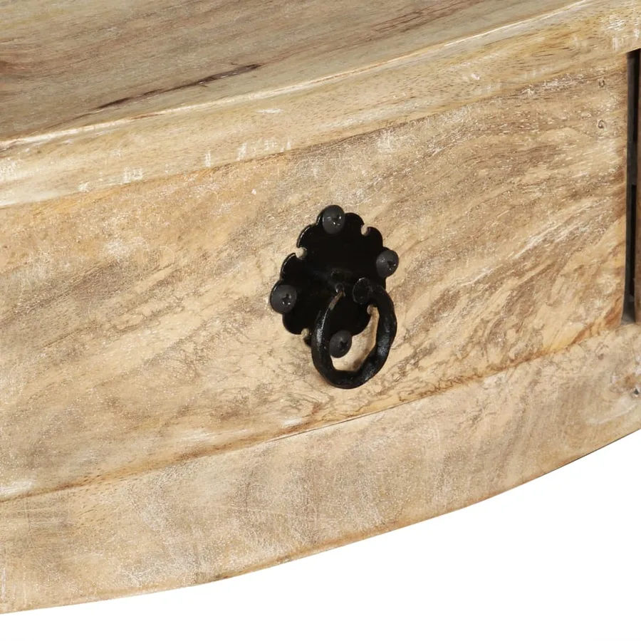 Table console Bois de manguier massif 120 x 50 x 80 cm - 8