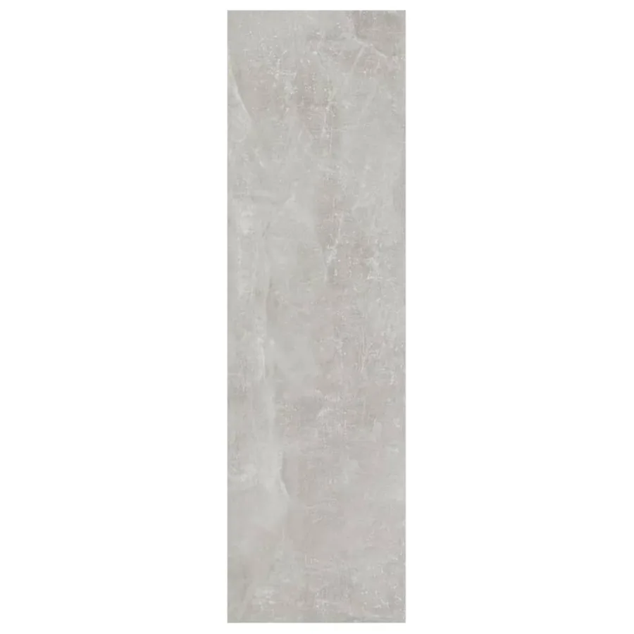 Bibliothèque/Séparateur de pièce Gris béton 100x30x103 cm - 4